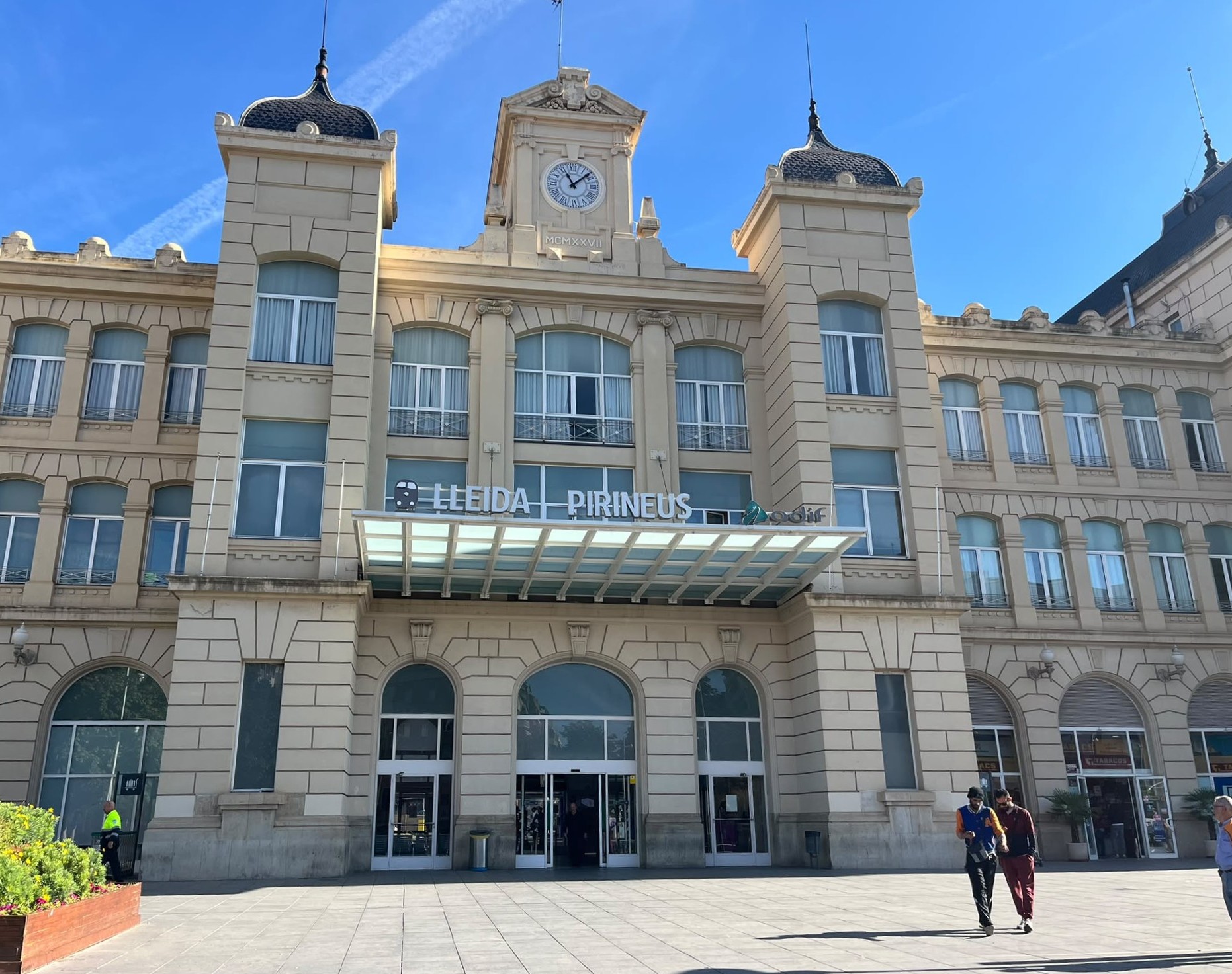 Voyage en train en espagne LLeida Gare Discovery Trains