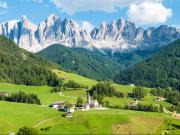 Dolomites mountain range, Italy
