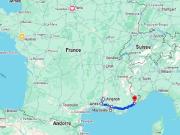 Southern France by train - Itinerary