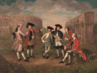 Le Grand Tour de Goethe en Italie, par Tischbein (1787).