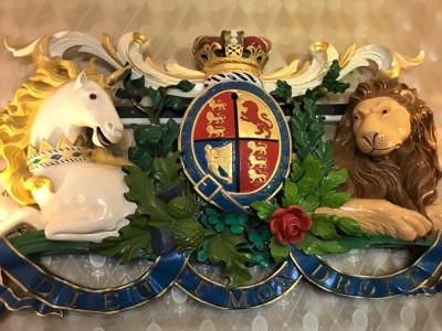 Armoiries de Grande-Bretagne, version &eacute;cossaise