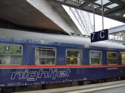 Train Nightjet Mannheim-Berlin