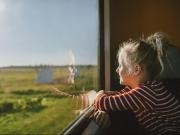 A bord du train © Tourisme Charlevoix, Caroline Perron