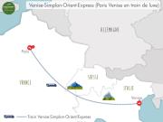 Itinéraire - Venise-Simplon-Orient-Express (Paris Venise en train de luxe)