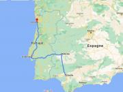 Itinéraire Espagne portugal