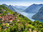 Lugano, Suisse (Bernina Express)