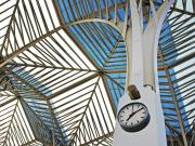 Architecture de la gare de Lisbonne Oriente 
