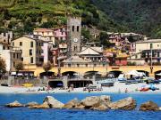Plage de Monterosso al Mare (Cinque Terre,Italie)