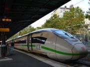 Train Intercity (Deutsche Bahn) à la gare de Paris-Est