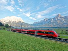 Train en Autriche