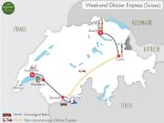 Itinéraire - Week-end Glacier Express (Suisse)