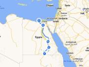 Itinéraire - La grande traversée de l'Egypte