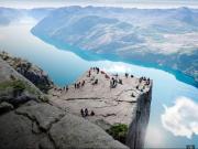 Lysefjord depuis Preikestolen © VisitNorway