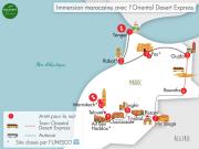 Itinéraire - Maroc en train