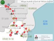 Itinéraire l´Afrique Australe