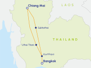 Blue Jasmine Thaïlande - Itinéraire