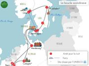 Itinéraire - Voyage Danemark Suède Norvège en train