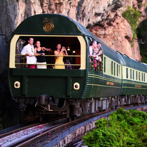 Luxury train travel in Malaysia