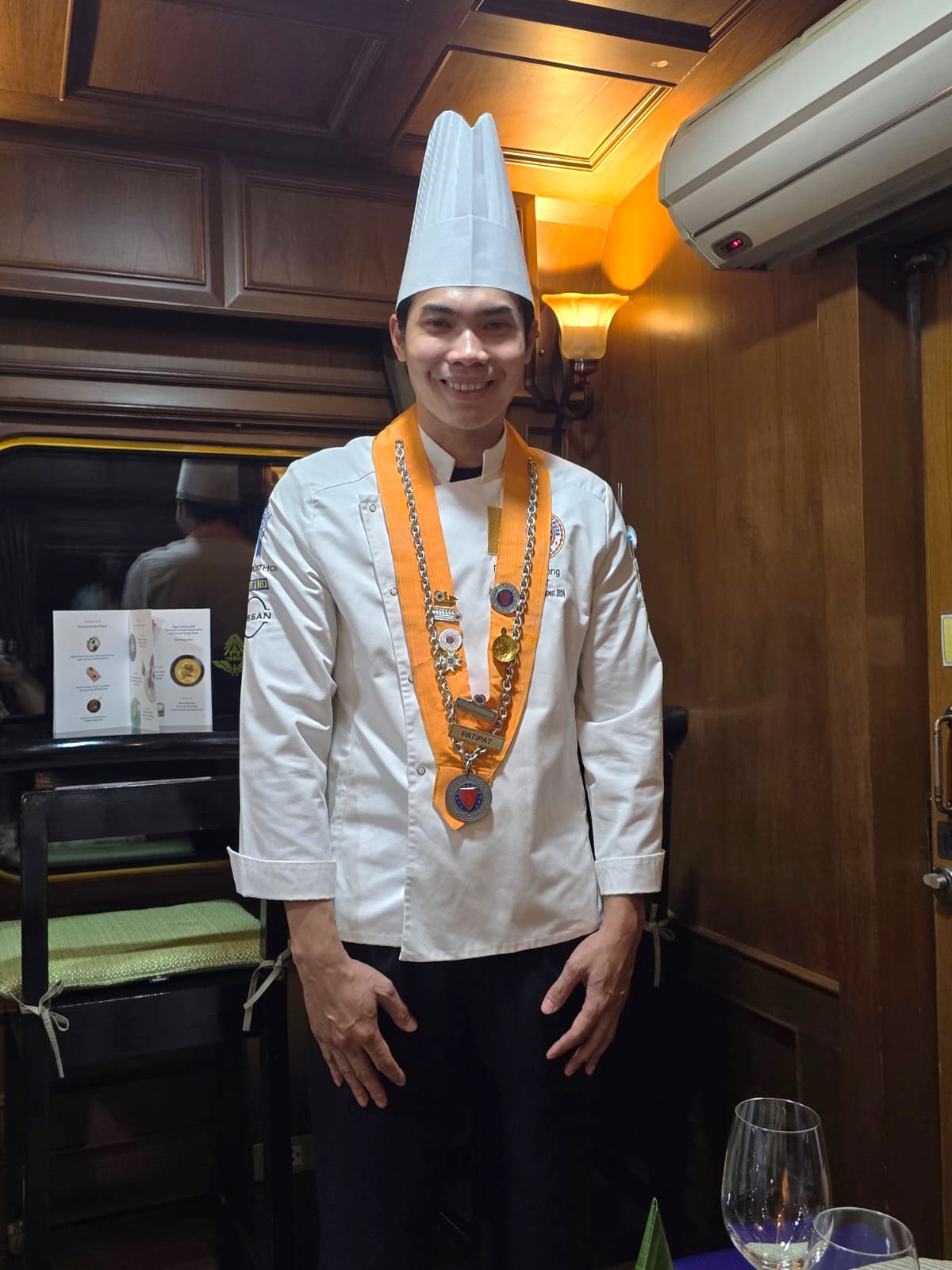 Blue Jasmine Khun Patipat chef Discovery Trains