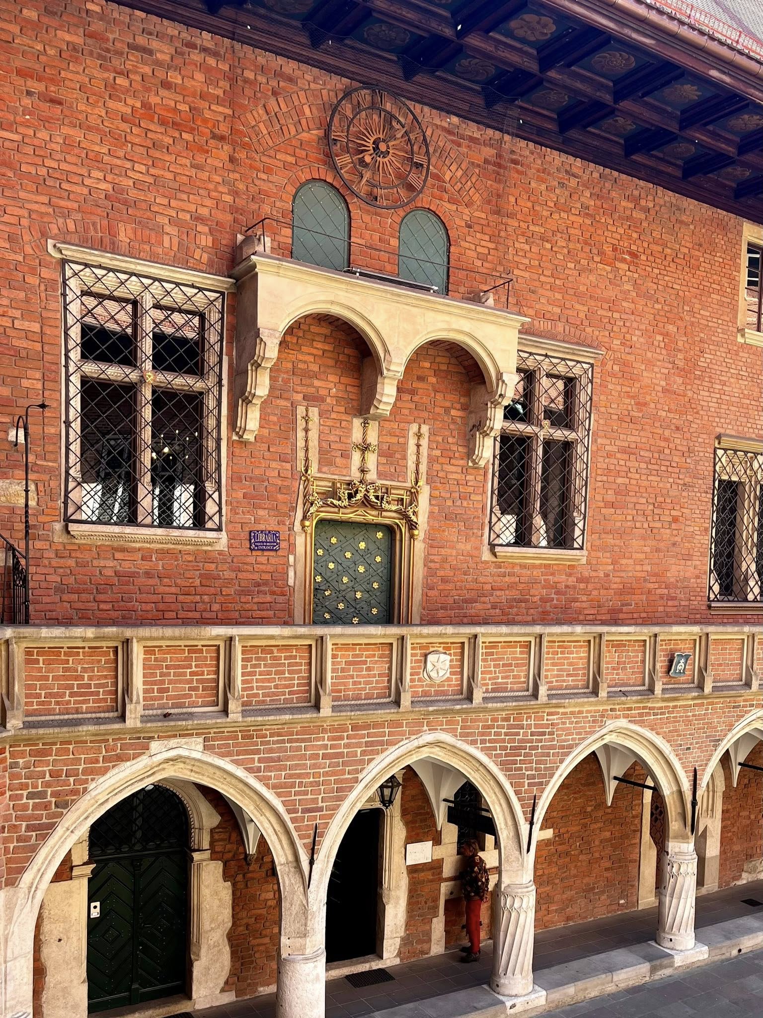 Université Horloge Cracovie Pologne Discovery Trains