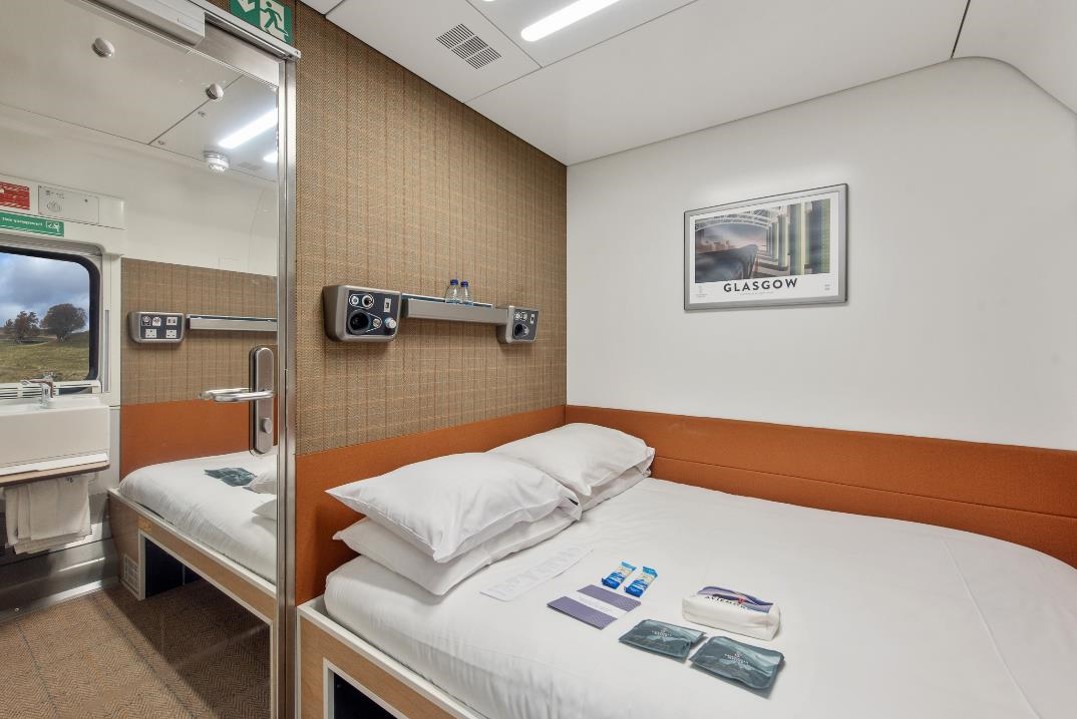 Double En suite Room c Caledonian Sleeper