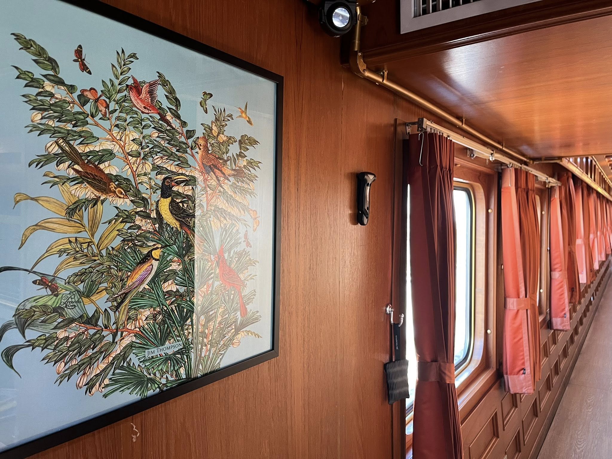 Jim Thompson et le Blue Jasmine Couloir Discovery Trains