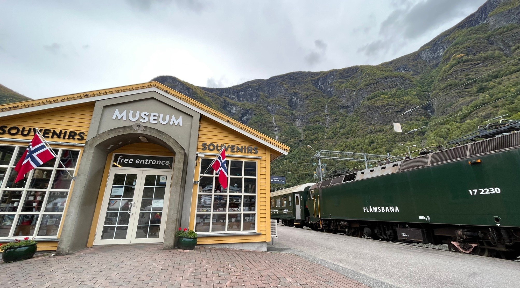 Norvège Flam Musée du train Discovery Trains