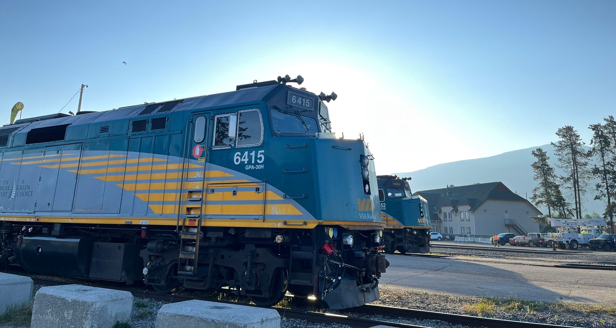 Le Canadien traverse le Canada jusqu'à Vancouver © Discovery Trains 