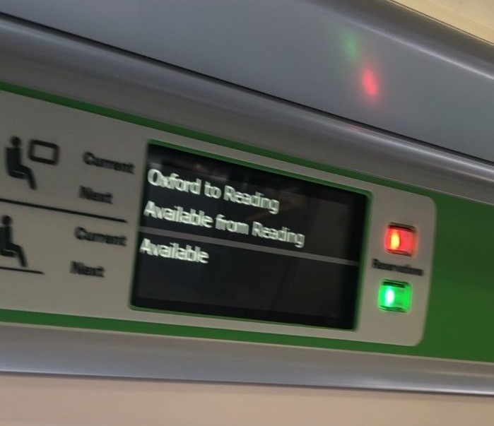 Trains anglais Réservations Disponibilités