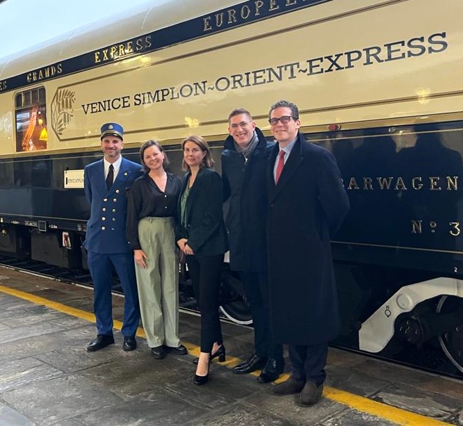 Venice Simplon Orient Express 1 Laure Yulia et le VSOE Discovery Trains