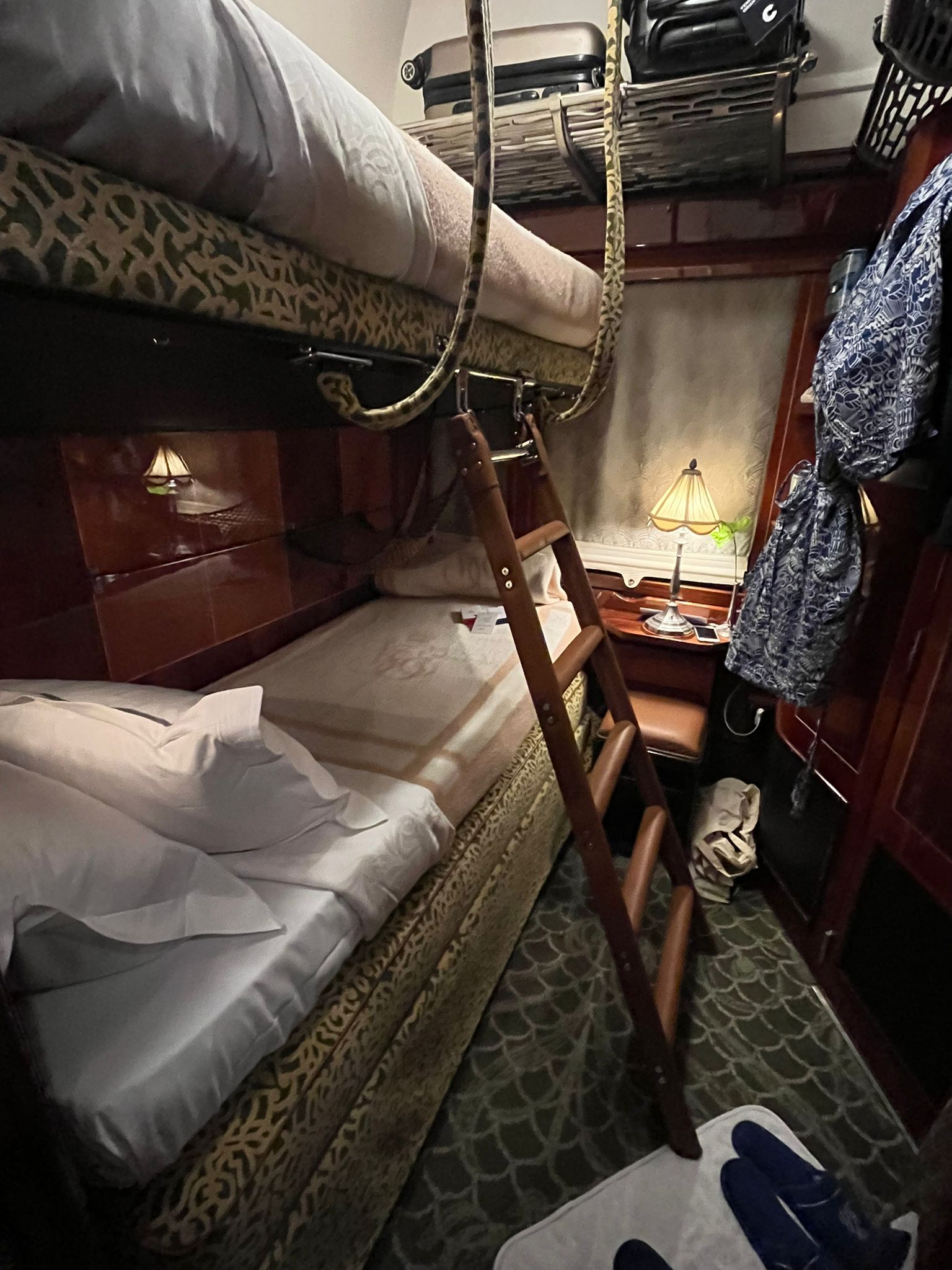 Venice Simplon Orient Express Cabine historique version nuit Discovery Trains