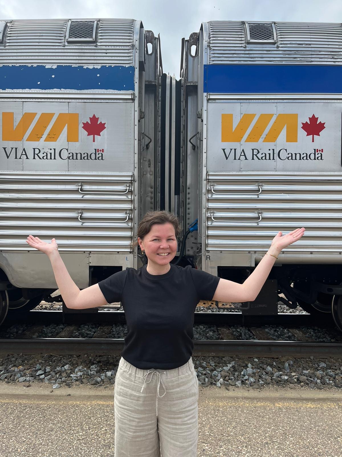 Via Rail Le Canadien Yulia Santalova Discovery Trains