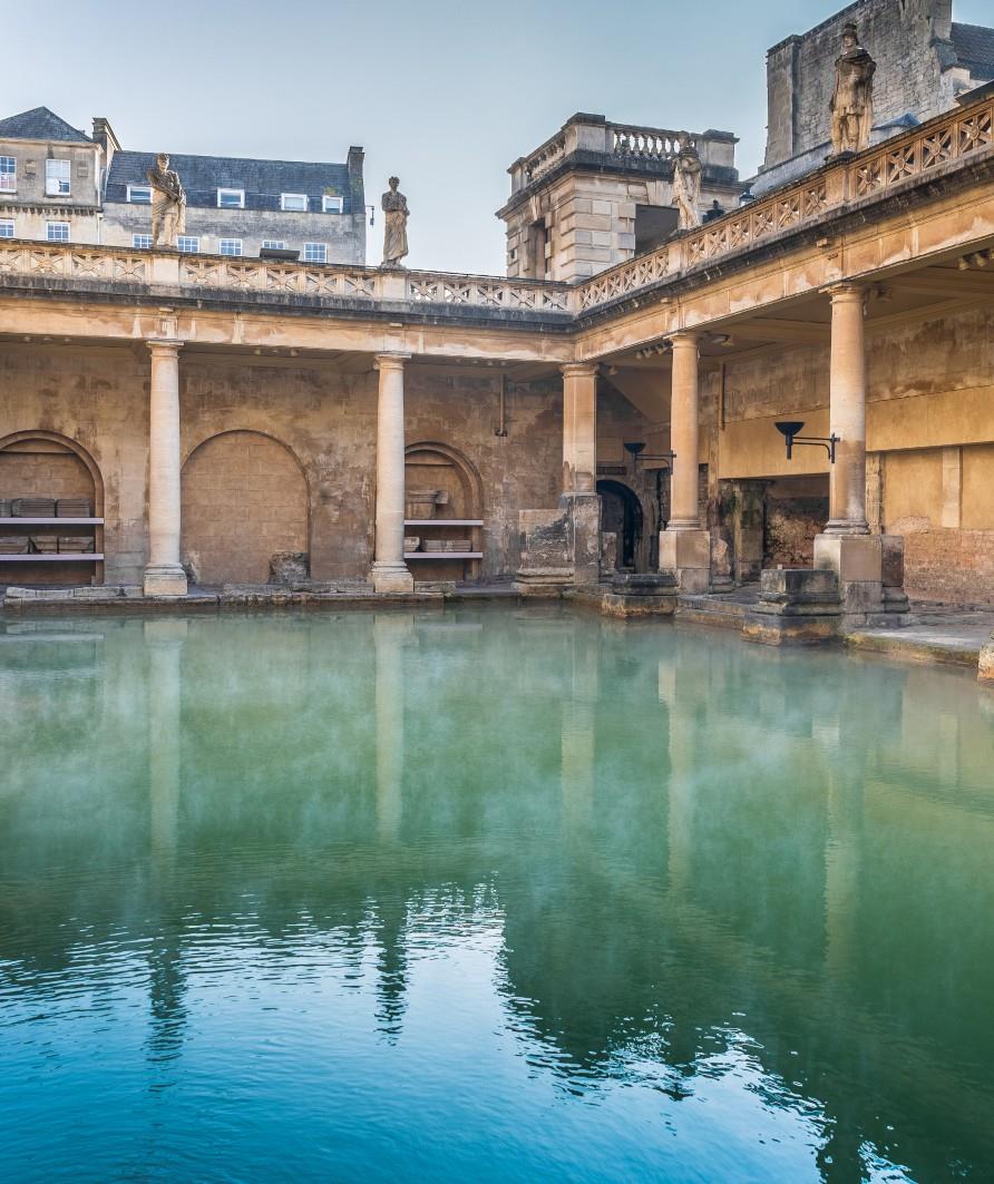 Angleterre - Bath - bains romains