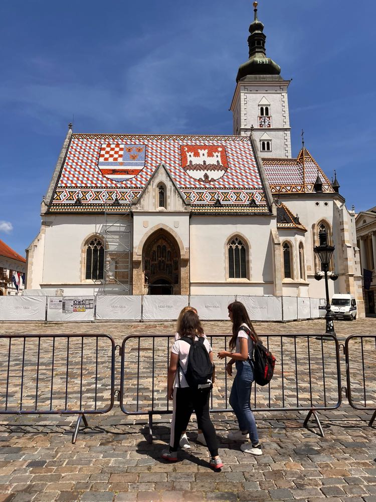 Croatie - Zagreb - Eglise Saint Marc