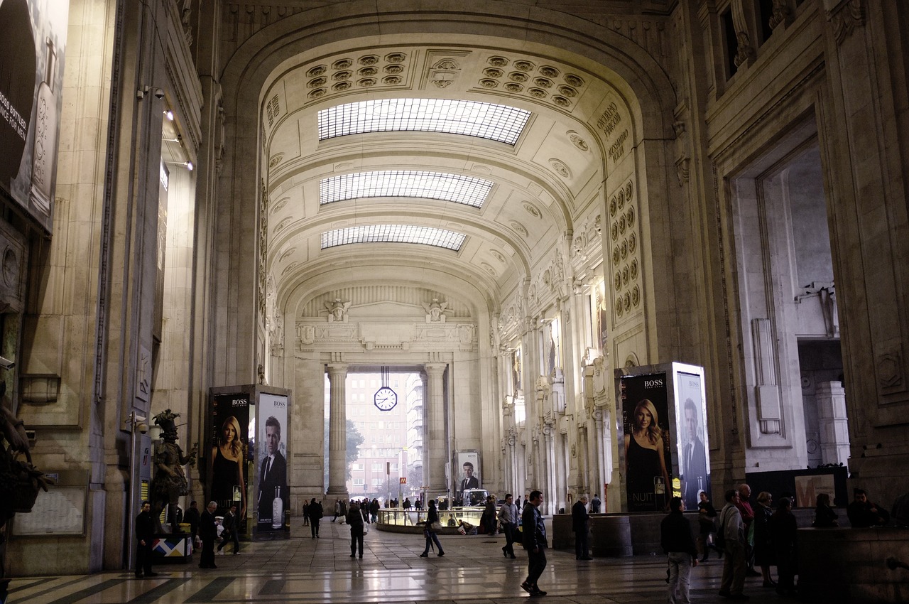 Italie - Gare de Milan-Centrale