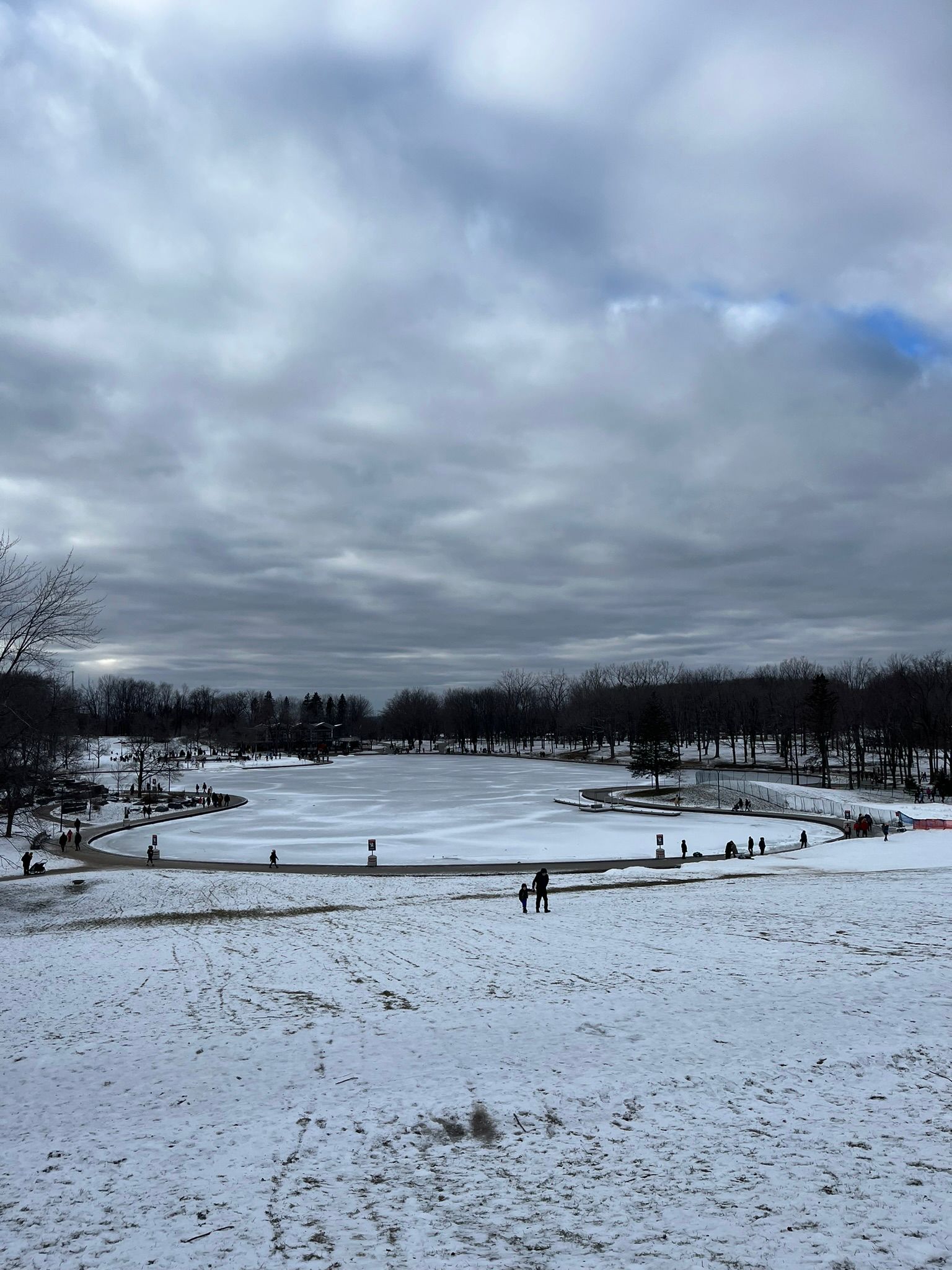 lac gelé Montreal Discovery Trains