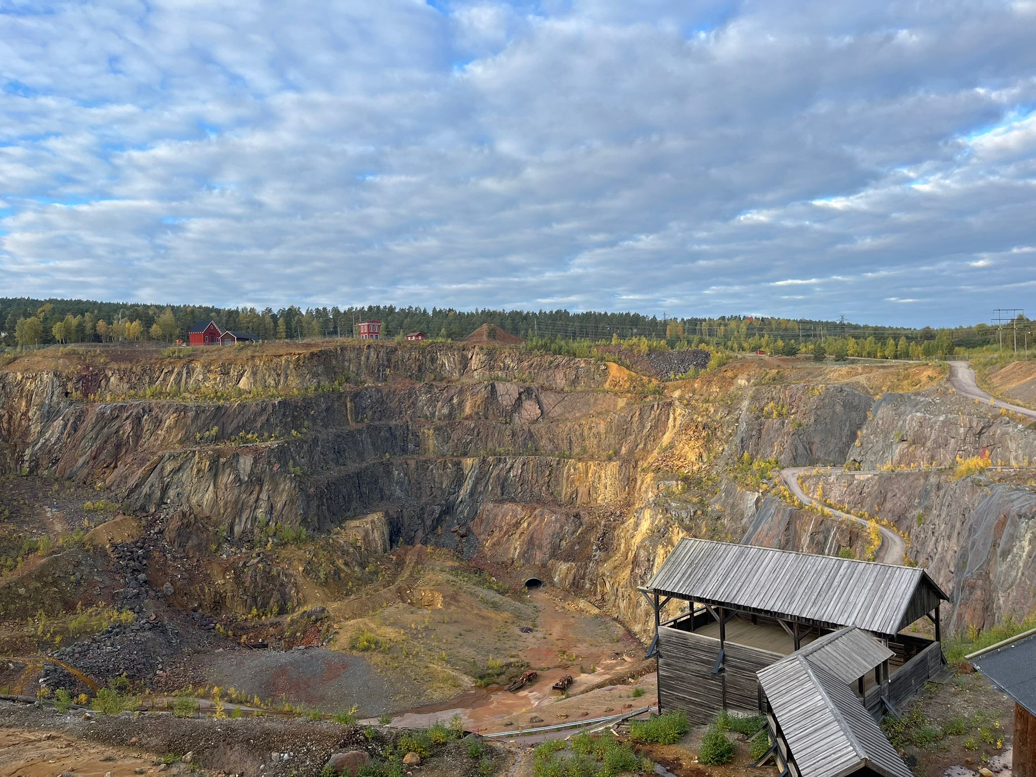 mine de falun Dalécarlie Discovery Trains